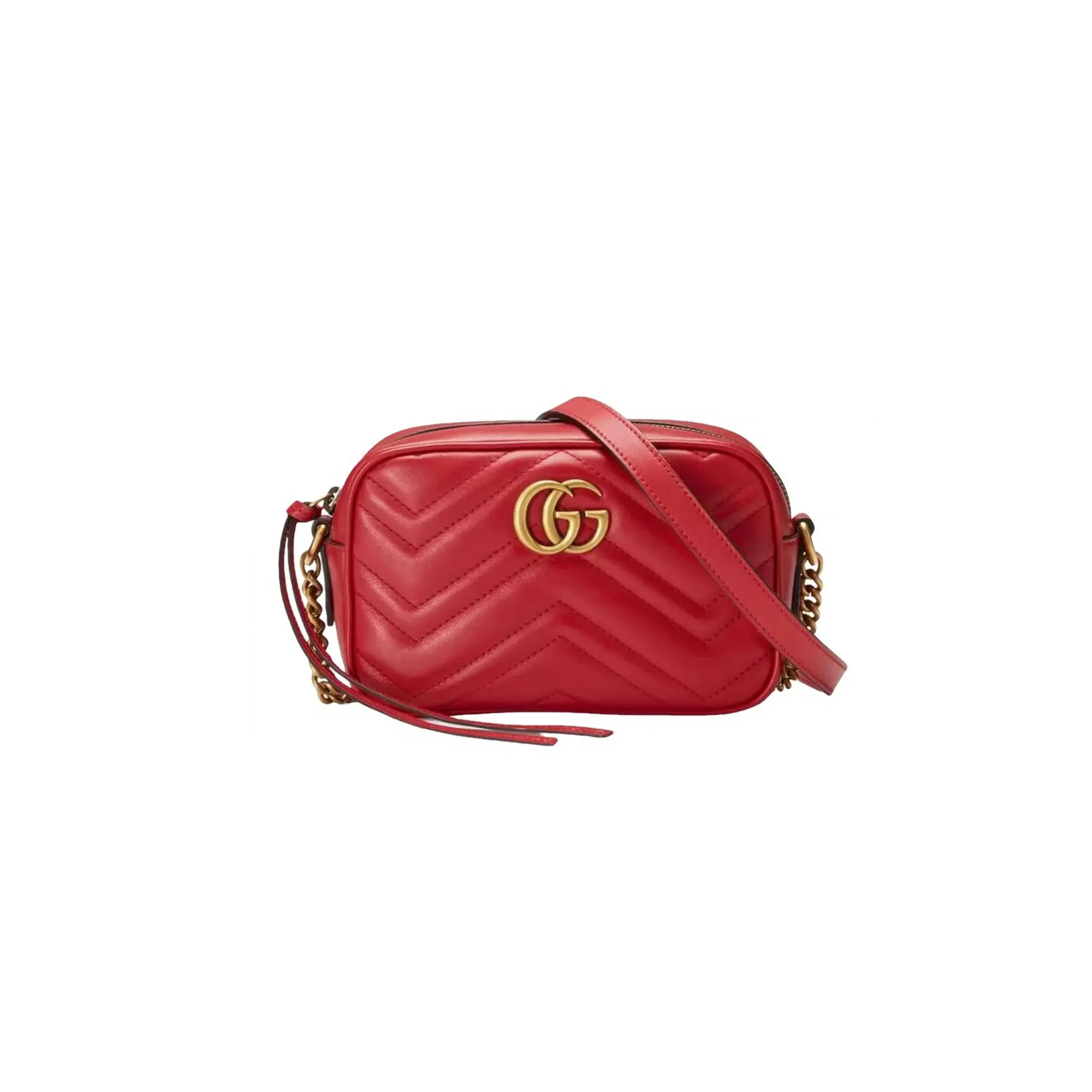 GUCCI MARMONT MATELASSE MINI BAG 448065 DTD1T 6433 172 (18*12*6cm)