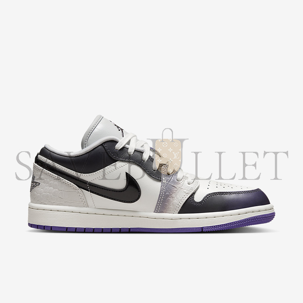 NIKE AIR JORDAN 1 LOW SE CEMENT GREY BLACK HF5759-101