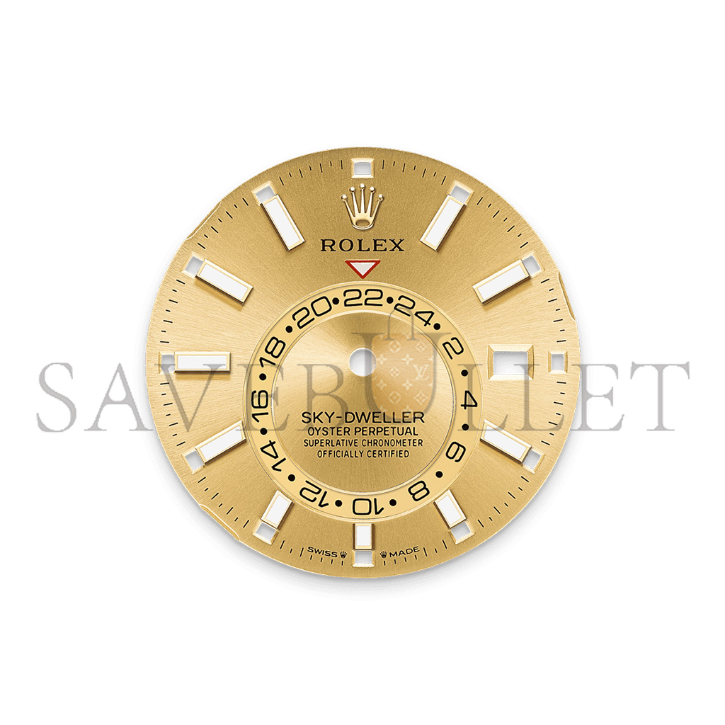 ROLEX SKY-DWELLER OYSTER, 42 MM, OYSTERSTEEL AND YELLOW GOLD WATCH 336933-0002