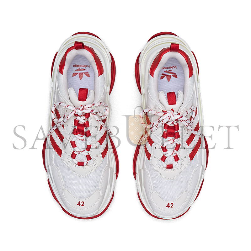 BALENCIAGA X ADIDAS TRIPLE SWHITE RED 710021W2RBCC