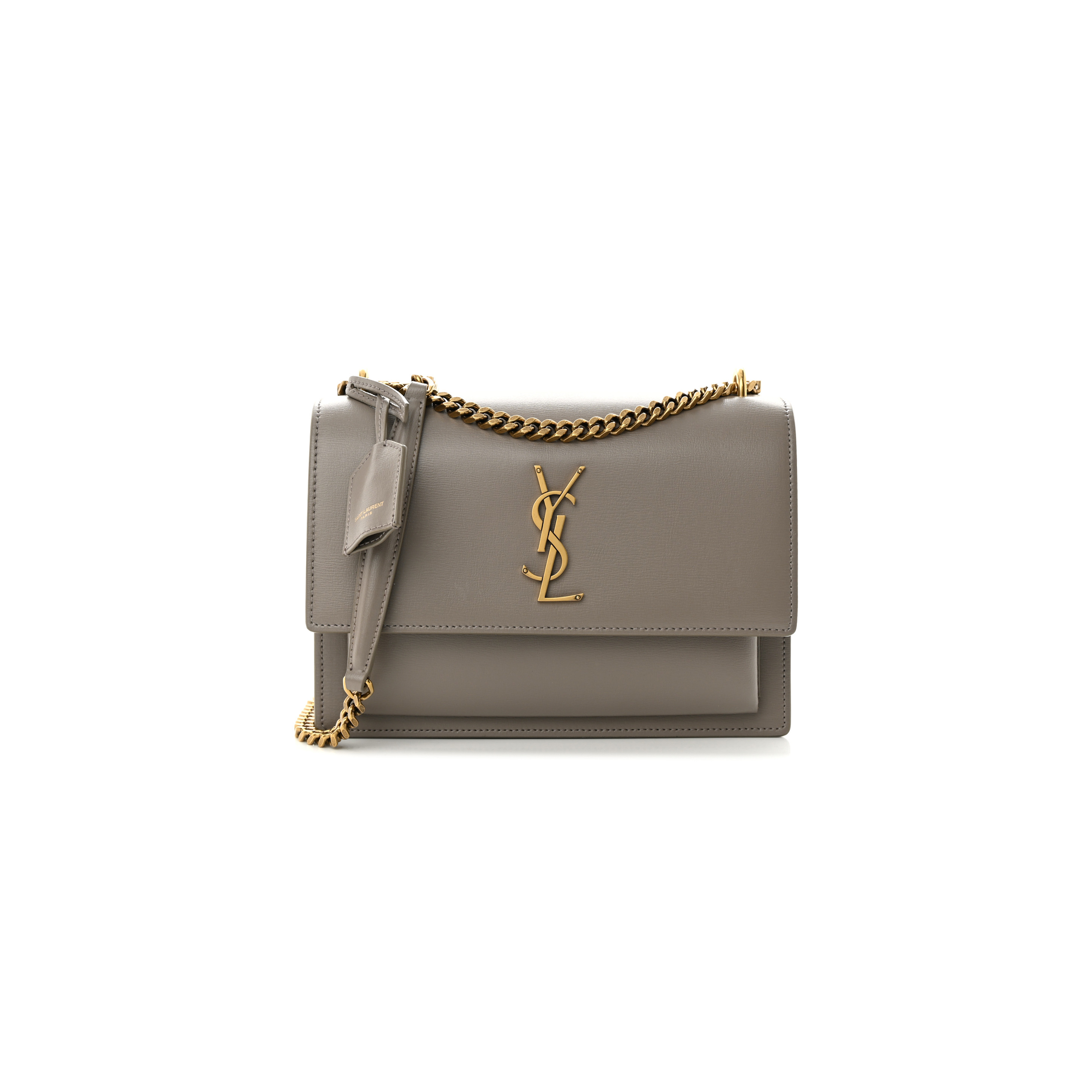 YSL SUNSET MEDIUM IN SMOOTH LEATHER 4429061310089 (22*16*6.5cm)