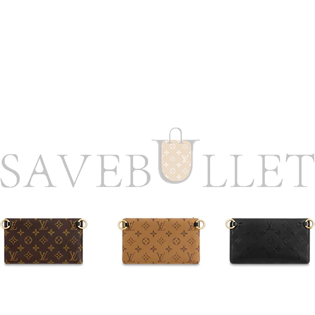 LOUIS VUITTON 3 POUCH M45412 (22*17*6cm)